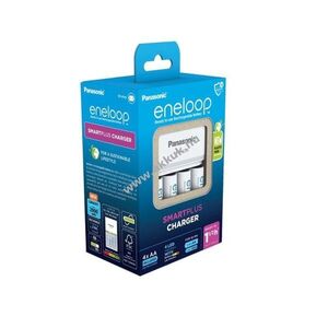 Panasonic eneloop BQ-CC55E K-KJ55MCD40E töltő + 4x eneloop AA Mignon ceruza 1, 2V 2000mAh NiMH kép