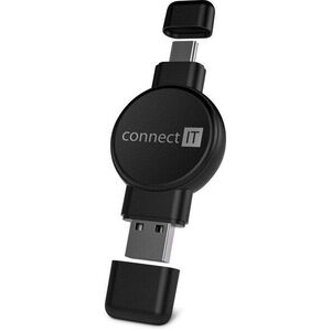 Connect IT WatchTravelCharge vezeték nélküli, fekete kép