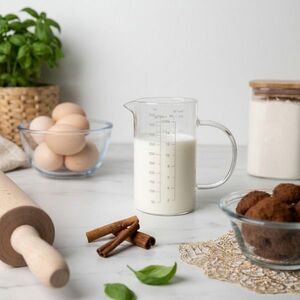 Siguro üveg mérőedény kiöntőcsőrrel, Baker, 0, 5 l kép
