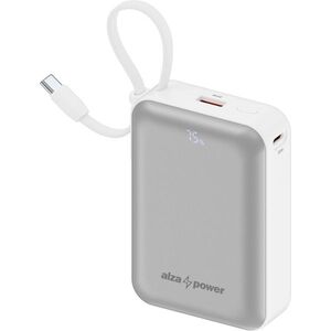 AlzaPower Urban 20000mAh Power Delivery (35 W) - ezüst kép