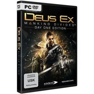 Deus Ex Mankind Divided [Day One Edition] (PC) kép