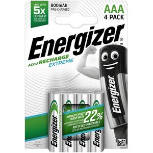 ENERGIZER Extreme AAA 800mAh mikro akku 4db/csom kép