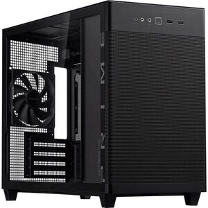ASUS Prime AP201 Tempered Glass Black kép