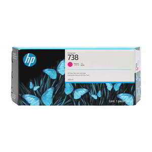 HP 738 676M7A Eredeti Tintapatron Magenta kép