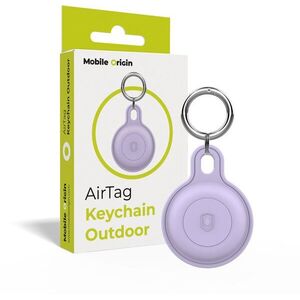 Mobile Origin Airtag Outdoor KeyChain Purple kép