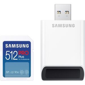 Samsung SDXC 512 GB PRO PLUS + USB adapter (2023) kép