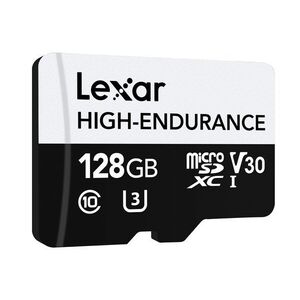 Lexar High-Endurance 128 GB MicroSDXC UHS-I Class 10 memóriakártya kép