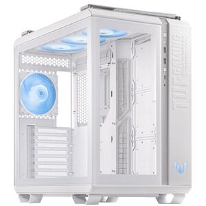 Asus TUF Gaming GT502 Plus Fehér Számítógépház - Kétkamrás, ARGB kép