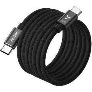 Yenkee YCU MAGNETIC 02 2.0 USB‑C Apa - USB‑C Apa Adat‑ és töltőká... kép