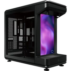 Cooler master ház atx masterframe 360 stage lcd, tápegység nélkül, ... kép