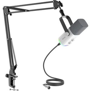Fifine Gaming mikrofon AM8TW állvánnyal (fehér) kép