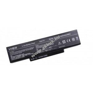 Helyettesítő Notebook akku ASUS F2, F3 4400mAh kép