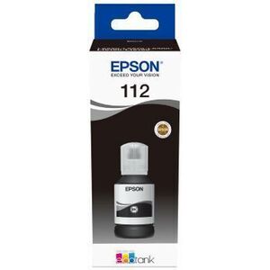 Epson tintapatron 112 ecotank pigment black ink bottle C13T06C14A kép