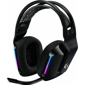 Logitech G733 Lightspeed Wireless RGB fekete gamer headset kép