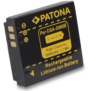 PATONA Panasonic CGA-S005 kompatibilis, 1000 mAh, Li-Ion kép