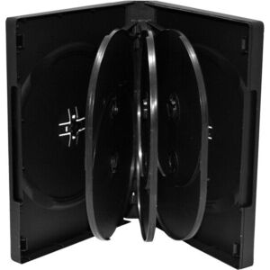 MediaRange 8 DVD 27 mm, 3 db, fekete kép