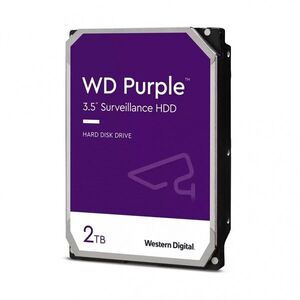 Western Digital HDD 2TB Purple 3, 5" SATA3 5400rpm 64MB - WD23PURZ kép