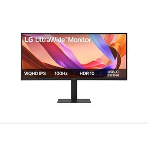 LG 34" 34U650A-B 21: 9 QHD Ultra Wide IPS Monitor - Fekete kép