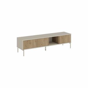 Hanah Home TV állvány Natúr Homokkő Ventro - Homokkő, Natúr kép