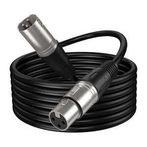 Fifine XLR L9C kábel, 180 cm (fekete) kép