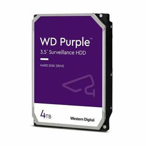 Western Digital WD43PURZ 4TB Purple 3, 5 belső SATAIII 5400RPM 256... kép