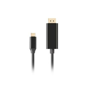Lanberg CA-CMDP-10CU-0018-BK DisplayPort 1.2 (M) - USB Type-C (M)... kép