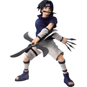 Naruto - Sasuke Uchiha Battle Pose - figura kép