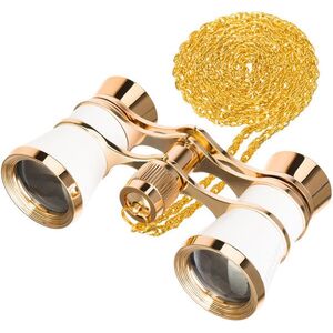 Levenhuk Broadway 325B White Opera Glasses kép
