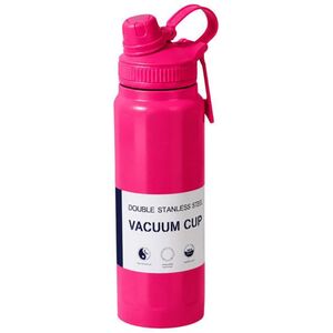 Verk 07388 termosz + fogantyú, 700 ml, rózsaszín kép