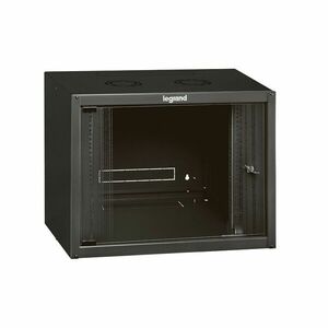 Legrand Linkeo 6U 19" fali Rack szekrény 600x400mm antracits... kép