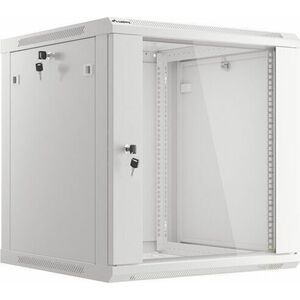 Lanberg 19" fali rack szekrény 12U 600x600mm - szürke kép