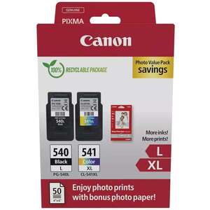 Canon PG-540L + CL-541XL Photo Value Pack Eredeti Tintapatron Fek... kép