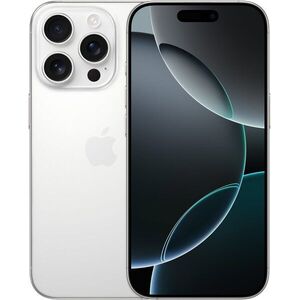 iPhone 16 Pro 128GB fehér titán kép