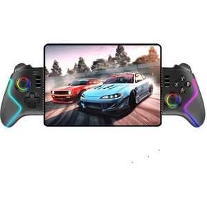 iPega 9122 Wireless Stretching RGB Gamepad Android / iOS / PS3 / PS4 / PC Black kép