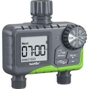 RainPoint 2-Zone Digital Hose Timer kép