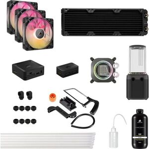 Corsair Hydro X Series iCUE LINK XH505i RGB Custom Cooling Kit - Stealth Grey kép