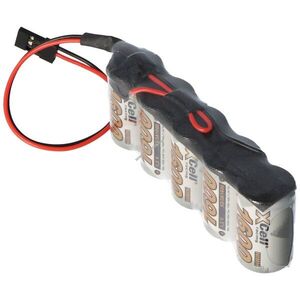 Helyettesítő akku modellépítő Racing-Pack 6V 1600mAh Graupner F1x5 NiMH kép