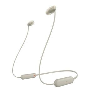 Sony WIC100C Bluetooth bézs fülhallgató kép