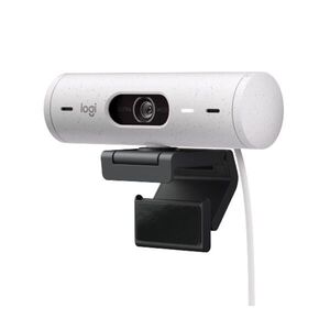 Logitech 960-001428 Webkamera - BRIO 500 HD 1080p Mikrofon, Piszkosfehér kép