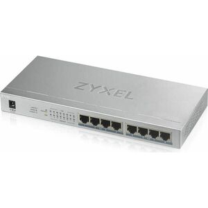 Zyxel GS1008HP-EU0101F Switch 8x1000Mbps (8xPOE+) Fémházas Asztal... kép
