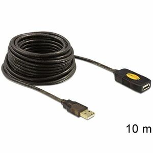 Delock kábel USB 2.0 hosszabbító, aktív 10m kép