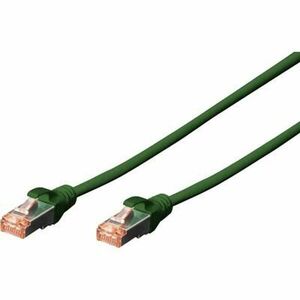Digitus CAT6A S-FTP Patch Kábel - Zöld - 1m kép