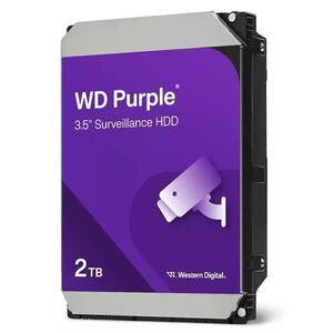 Western Digital HDD 2TB Purple 3, 5" SATA3 5400rpm 64MB - WD23PURZ kép