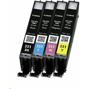 Canon CLI-551 Tintapatron Multipack 4x7 ml kép