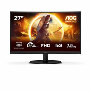 Aoc ívelt gaming monitor 27" c27g42ze 2560x1440, 16: 9, 300cd... kép