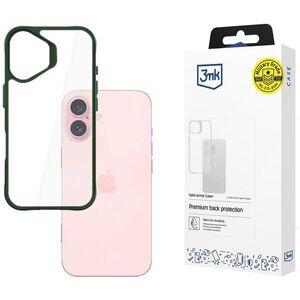3MK Satin Armor Case+ Apple iPhone 16 zöld tok kép