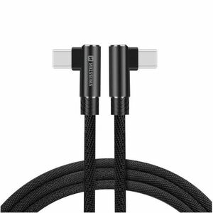 Swissten Arcade USB-C to USB-C 1, 2m, fekete kép