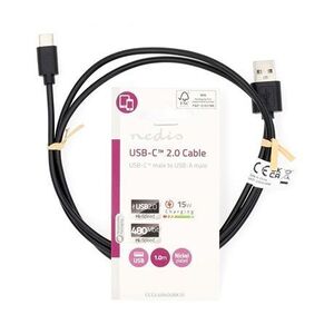 USB kábel | USB 2.0 | USB-A Dugasz | USB-C™ Dugasz | 15 W | 480 M... kép