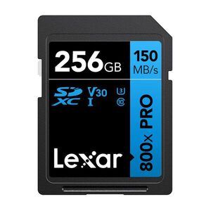 Lexar Professional 800x Pro SDXC 256GD memóriakártya kép