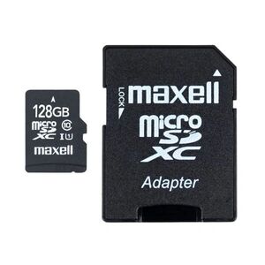Maxell memóriakártya microsdxc 128gb x-series + adapter class10 854989 kép